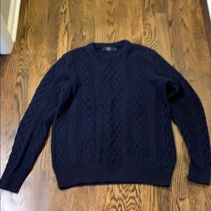 Men’s J Crew cable knit sweater